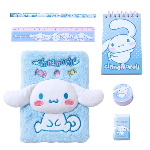 Coffret Papeterie Hello Kitty Cadeau d'Anniversaire pour Filles avec Gomme