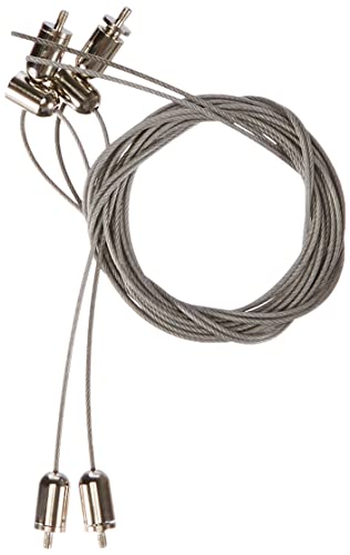 Preisvergleich Produktbild SLV mechanische Komponente Abhängeset für LED Panel / chrom