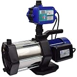 Agora-Tec® Hauswasserautomat Hauswasserwerk-5-1300-15DW mit Druckschalter (Ausschaltdruck einstellbar) sehr leise