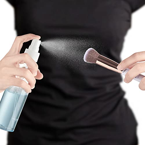 2Pcs Liquid Quick Makeup Brush Cleaner Spray Makeup Brush Cleaner No-Washing Quick Deep Cleaning Spray Liquid Makeup Brush Cleaner Spray Makeup Brush Cleaner Spray For Makeup Brush Gifts For Women #TOP3