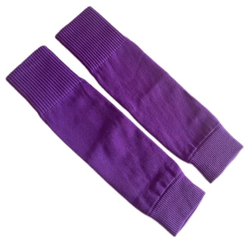 Solid Leg Warmer & Solid Leg Warmer for Boys & Girls (Purple, 37 * 10cm)