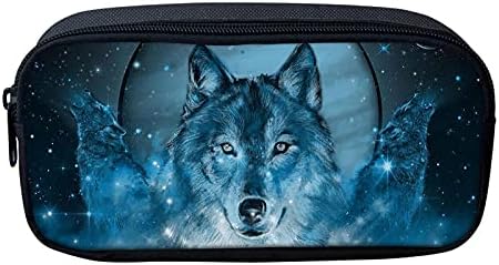 Showudesigns Children Erasers Pencil Case Box Fire Soccer Unique Print