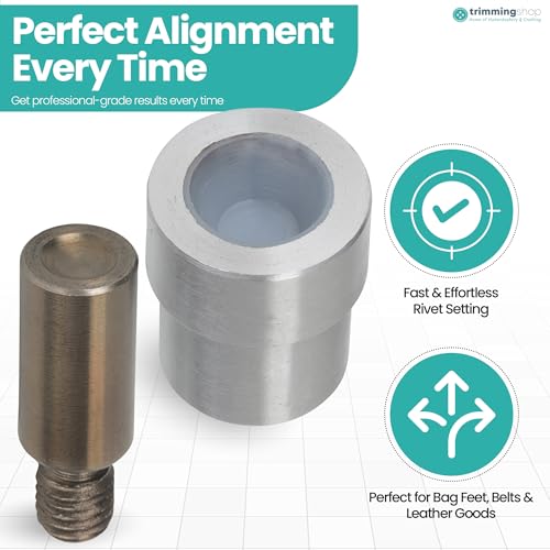 Outil de presse à main matrice de rivets champignon 14mm bricolage