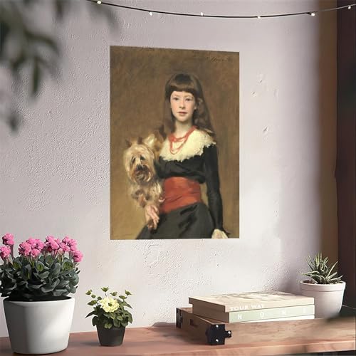 Toile John Singer Sargent Miss Beatrice Townsend deco moderne
