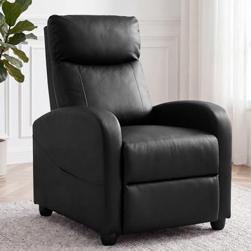 Recliner Chair PU Leather Home Theater Seat