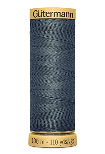 Hilo de Costura de Algodón Natural Gütermann 100m 5614 - unidad miniatura 1