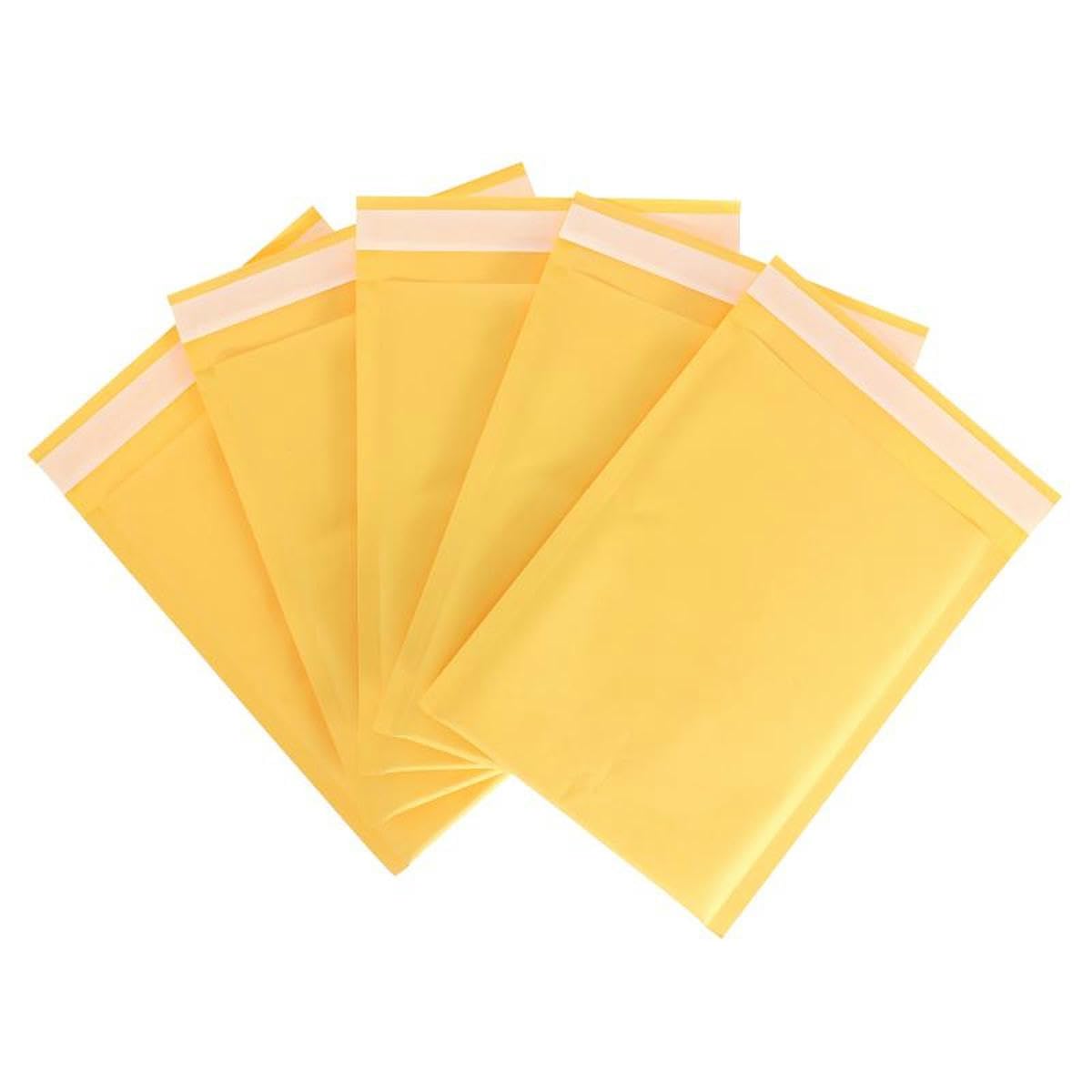 50 sztuk/partia Kraft Paper Bubble Mailers Koperty Torby Wyściełana koperta wysyłkowa z bąbelkową torbą pocztową Torba do pakowania