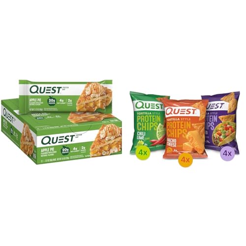 Quest Nutrition Apple Pie Protein Bar, 20g Protein, 4g Net