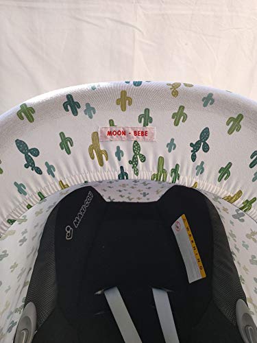 Miniatura 3 de Moon-Bebe Capota Universal Para Maxi-Cosi Blanco Cactus Multi Verde