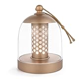 CHULEIBACUI Touch Night Light with Dimmable & Adjustable Color Temperature, USB Rechargeable Portable Bedside Lamp for Bedroom Living Room Baby Nursery – 9 Hour Long Battery Life (Rosegold)