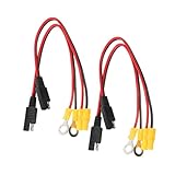 CHILDWEET 4pcs Trolling Motor Quick Connect Wire Connectors SAE Power Connectors for Boat and Rv Easy Tool Connection Aesthetic Design for Tidy Wiring Setup