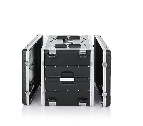 Flight case Gator 8U en polyéthylène avec amortisseur caoutchouc