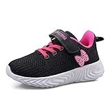 Zapatillas deportivas para niñas y niños Las zapatillas deportivas están confeccionadas con malla ligera de punto superior y suela antideslizante que crean una comodidad transpirable para los niños