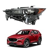 WFLNHB Driver Side Headlight Assembly Replacement for Mazda CX5 2017 2018 2019 2020 2021 Headlamp KL2J-51-040