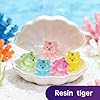 MinFanger 100PCS Tiny Tiger Figurines Mini Resin Tigers for Crafts Table Decor Fairy Garden Home DIY Decorations #4