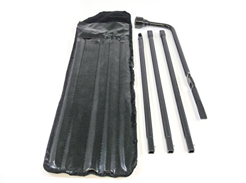 Best In Auto Spare Tire Tool Kit With Case Compatible With 99-15 Chevrolet Silverado Gmc Sierra #TOP4
