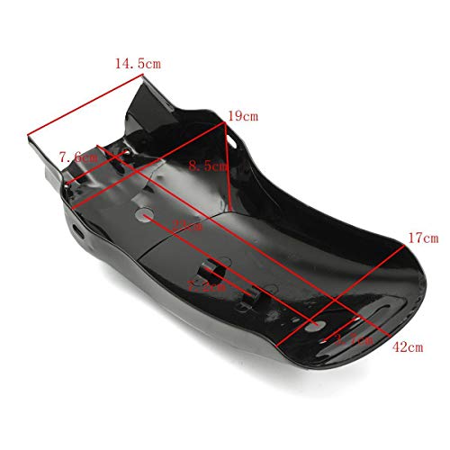 Motorcycles Black Metal Rear Mudguard Fender Universal for Harley Cruiser Chopper Bobber Cafe Racer Shadow Virago for Kawasaki VN800 Suzuki Volusia - Thumbnail 6