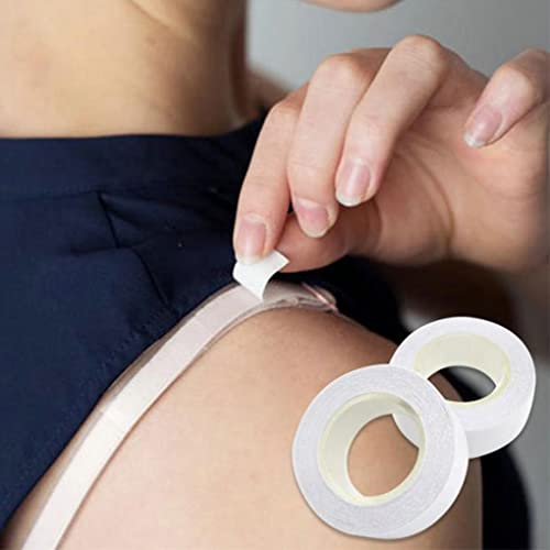 WUIOAUSXN Fitas dupla face Lingerie Invisível Papel Adesivo Branco Peruca Peruca Pegajosa Anti-esvaz
