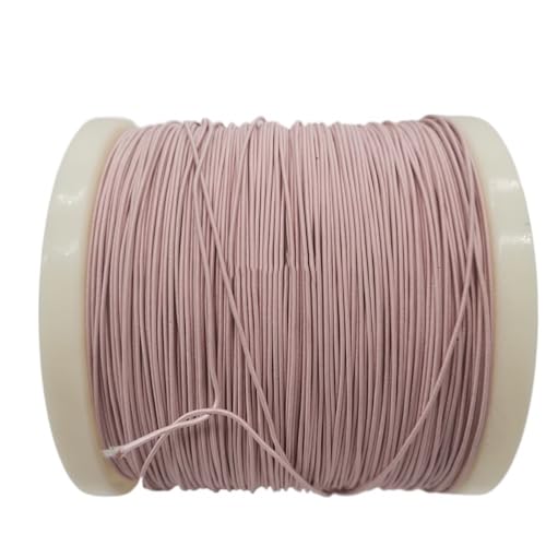 5M/roll Multi-Strand Wire Covered Wire Current Transmission Litz Excitation Wire Yarn High-Frequency Wire for High-Frequency Circuits 5Meters (Color : 0.1mm x 20 Shares, Size : 5 Meters)