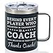 Onebttl Coach Gifts, Funny Gift Idea for Appreciation, Christmas, Birthday, 12oz Stainless Steel Insulated Travel Coffee Mug - Thanks Coach