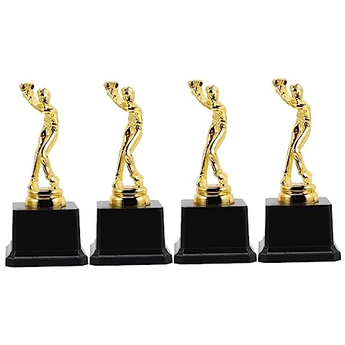 INOOMP 4 Pçs Troféu De Golfe Decoração De Futebol Decoração Infantil Guarnição De Troféu Engraçado C