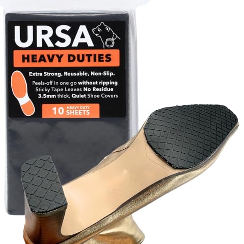 Coussinets de chaussures antibruit antidérapants avec grip en silicone URSA