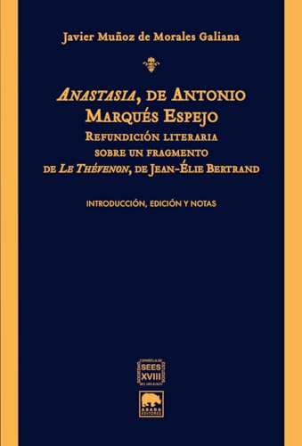 Portada de Anastasia de Antonio Marques Espejo