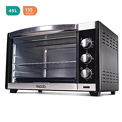 Forno Eletrico Moob 45l 2000w Preto Luz Interna (220)
