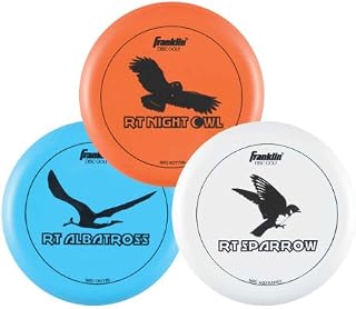 Franklin Sports Disc Golf - 3 Disc Pro Set
