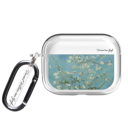 ONLYOU Airpods pro2p P[X  ؍ 킢 TPU \tgP[X G A[g CXg Sbz Almond Blossom ԍ炭A[h̖؂̎}  NA GA|bh GA|bY v CzJo[ CzP
