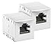 Produktbild mumbi CAT.6 Ethernet Modular Kupplung/ RJ45 Netzwerkkabel Buchse/Adapter für Cat6 Kabel (2 Stück)