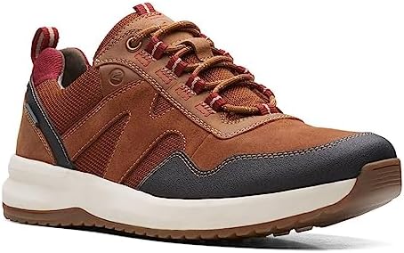 Clarks Men's Wellman Trail AP Oxford, Dark Tan Combi Waterproof, 10 | Image 3
