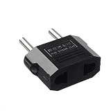 Tutoy Uniwersalny Adapter Wtyczka Zasilania Podróż Płaski Konwerter Okrągły Adapter Wtyczka dla Europy