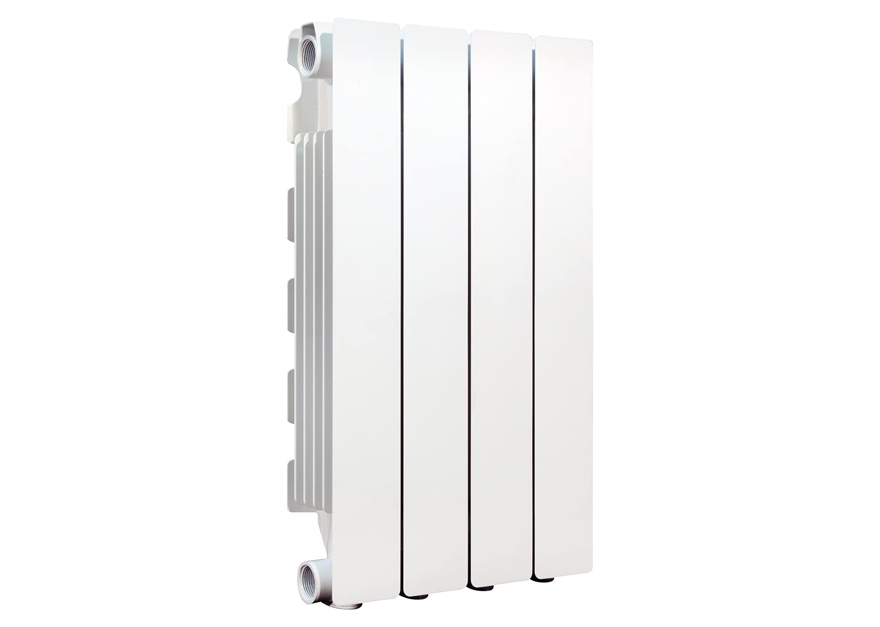 Fondital V693AM03404 Radiatore in alluminio pressofuso Blitz Super B4, 500 mm, 4 elementi, bianco