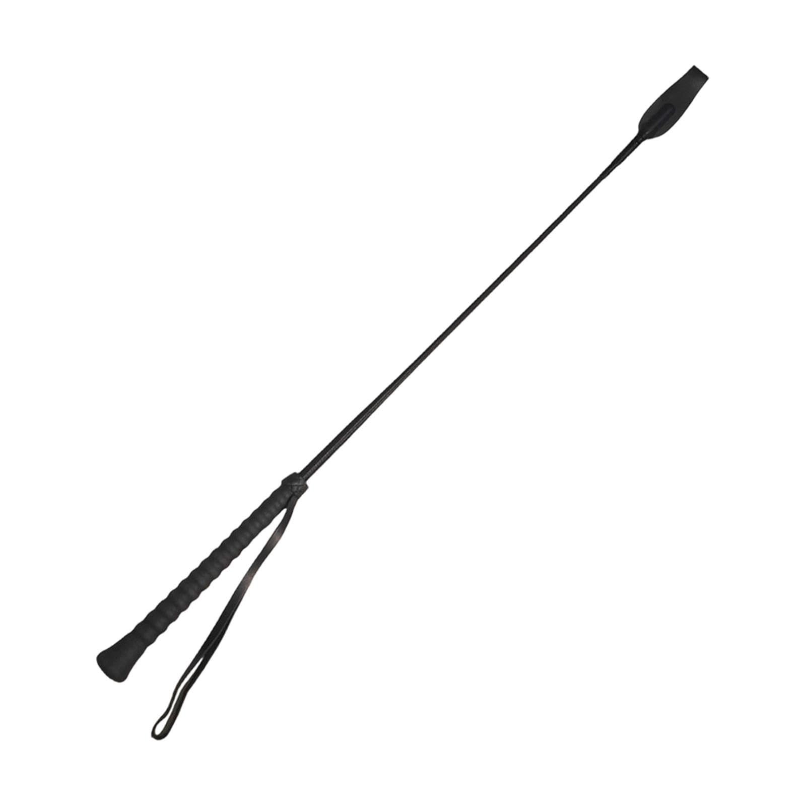 Frusta da Equitazione per Cavalli in PU Resistente, Impugnatura Antiscivolo, Attrezzatura per Equitazione e addestramento equestre.