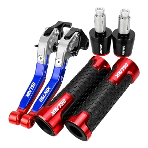 Leviers d'embrayage de frein pour XRV750 Africa Twin 1990-2003 avec poignées guidon moto