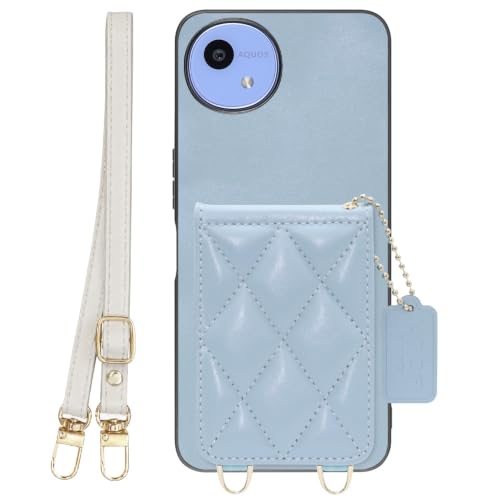 LOOF SWEET-SHELL SHOULDER �{�v �J�[�h�z���_�[ �X�}�z�P�[�X for AQUOS wish5 �p �P�[�X �J�o�[ �V�����_�[ �X�g���b�v �X�}�z�V�����_�[ �����O�X�g���b�v �X�g���b�v�z�[�� �J�[�h���[ �w�� �J�[�h���� �V�F�� 