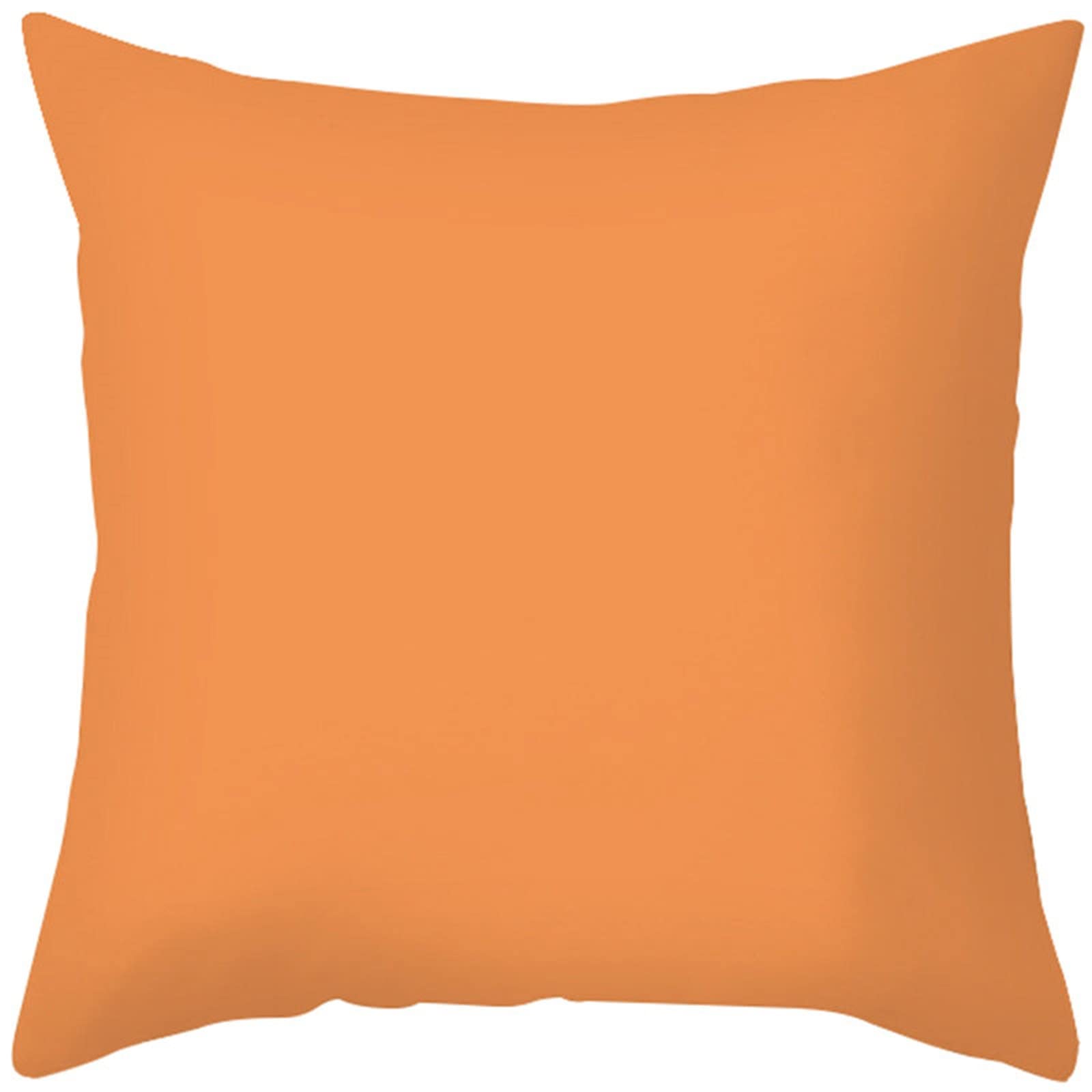Coussin à Petite Trame Colorée - Camel - 50 X 50 Cm - Polyester | Leroy