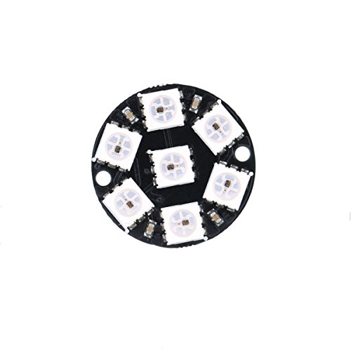 Image of xcluma WS2812 7-Bit 5050 RGB Lamp Panel Round LED Board