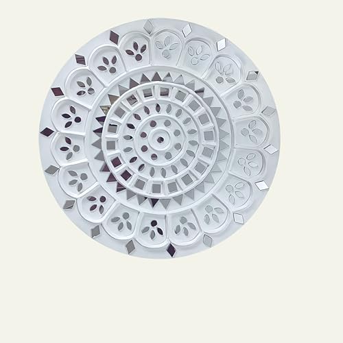 Image of 8 inch Premarked White pink lippan art material diy kits art and craft kit for adult lippan art tool clay for lipan art diy art kits art kit mdf board for lippan art lippan art kit lippan art wall decor art kit art kit for adults lippan art materials kit lipan art work kit