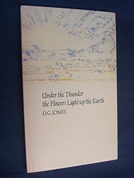 Paperback Under the thunder the flowers light up the earth Book