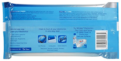 Windex Electronic Wipes - 25 Ct - 2 Pk #TOP1