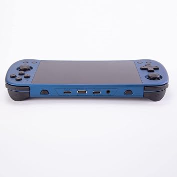 Powkiddy X55 Handheld Game Console with 30000 Games, 5.5-inch 16G+256G Retro Portable Handheld Game Console, Large Screen Handheld Game Console, Birthday Gifts for Boys