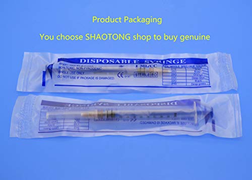 1Ml 25G Syringe With Needle,Disposable Sterile Syringe 100Pcs #TOP3