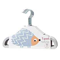 3-Sprouts-Erizo-Set-de-perchas-unisex