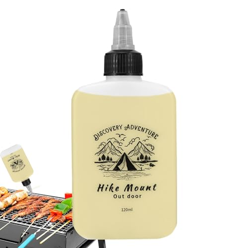 Dispensador de aceite - Botella de prensa de cocina | Contenedores fáciles de verter a prueba de fugas para especias, botellas de condimentos versátiles para cocinar, aceite de especias, salsa de