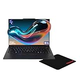 Lenovo ThinkPad X1 Carbon Gen 13 Laptop, Intel Ultra 7-258V, 32 GB LPDDR5X RAM, 1 TB PCIe SSD, 14" 2.8K (2880x1800) OLED, Intel Arc Graphics, Backlit Keyboard, W11 Pro, Eclipse Black + Traix Mousepad