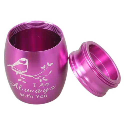 シンプルなcasの灰の瓶の容器の灰の灰の彫刻記念物の小さな瓶urn容器記念cas