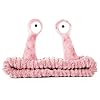 Molain Face Wash Headband, Palm and Snail Spa Hair Bands Makeup Headbands Women Cartoon Cute Coral Fleece Elastic Headband Creative Hair Accessories for Washing Face Shower Sports Beauty Skincare