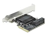 Delock 5 Port SATA PCI Express x4 Karte - Low Profile Formfaktor
